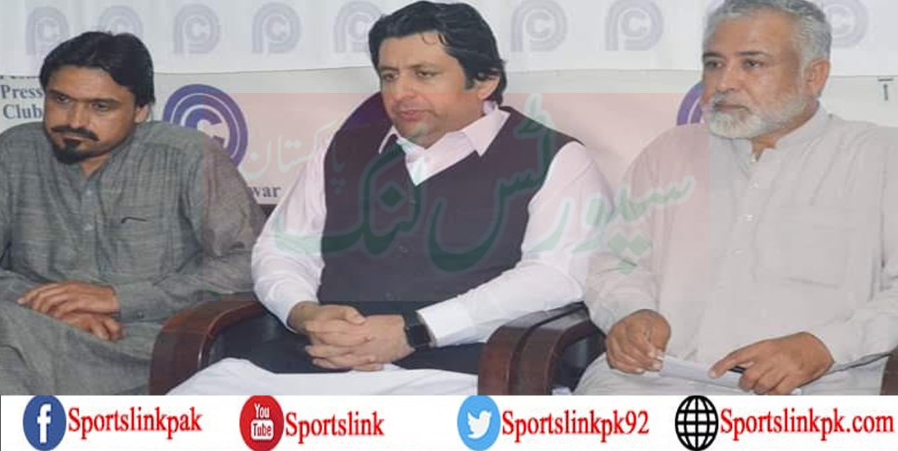 ارباب نیاز کرکٹ سٹیڈیم 2020 میں مکمل ہوگا ،شمالی وزیرستان کے یونس خان سٹیڈیم میں پی ایس ایل میچ منعقد کرائینگے، ڈائریکٹرجنرل سپورٹس جنید خان کا میٹ دی پریس سے خطاب