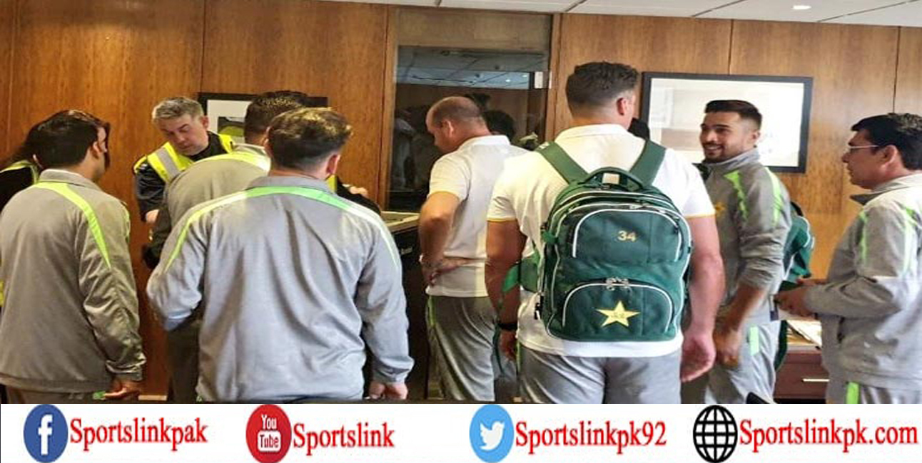مشن ورلڈ کپ ،پاکستان کرکٹ ٹیم لندن پہنچ گئی