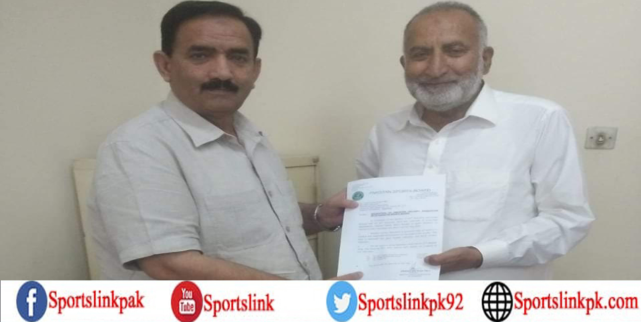 پاکستان آرچری فیڈریشن ، پاکستان سپورٹس بورڈ کے ساتھ منسلک ہوگئی