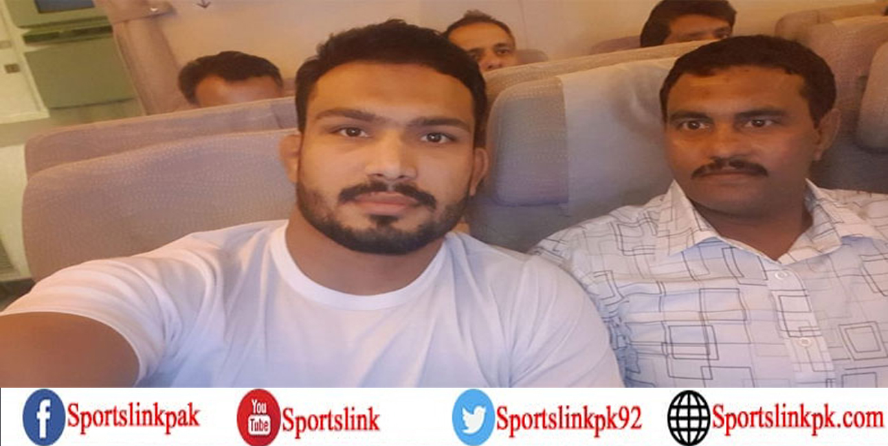 انعام بٹ بیچ ریسلنگ ورلڈ سیریز میں شرکت کے لیے برازیل روانہ