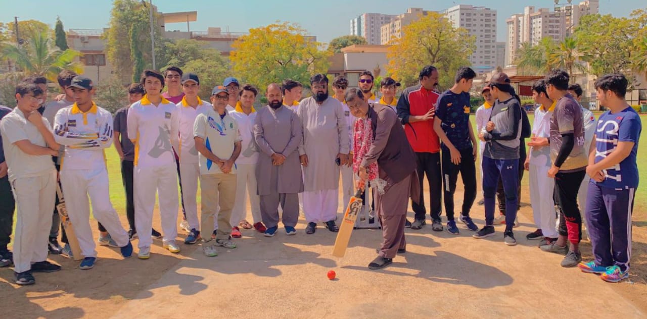 تعلیم کے ساتھ ساتھ کھیلوں کا انعقاد ضروری ہے۔ نوید انور۔ الفا ہائی انٹر ہاؤس کرکٹ ٹورنامنٹ کی افتتاحی تقریب سے خطاب