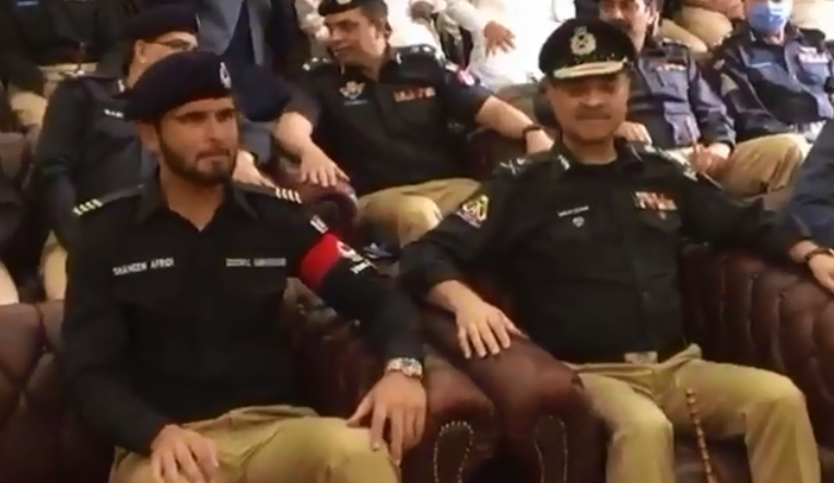 اصل سپر سٹار تو پولیس ہے،شاہین شاہ آفریدی
