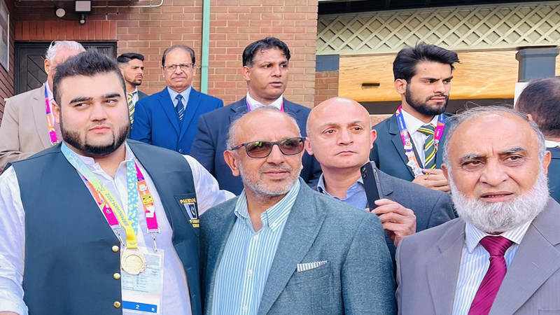 پاکستانی قونصلیٹ جنرل کی جانب سے کامن ویلتھ گیمز میں شریک پاکستانی دستے کے اعزاز میں تقریب