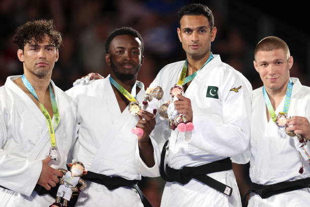 کامن ویلتھ گیمز، پاکستان کے شاہ حسین شاہ نے جوڈو میں کانسی کا تمغہ جیت لیا
