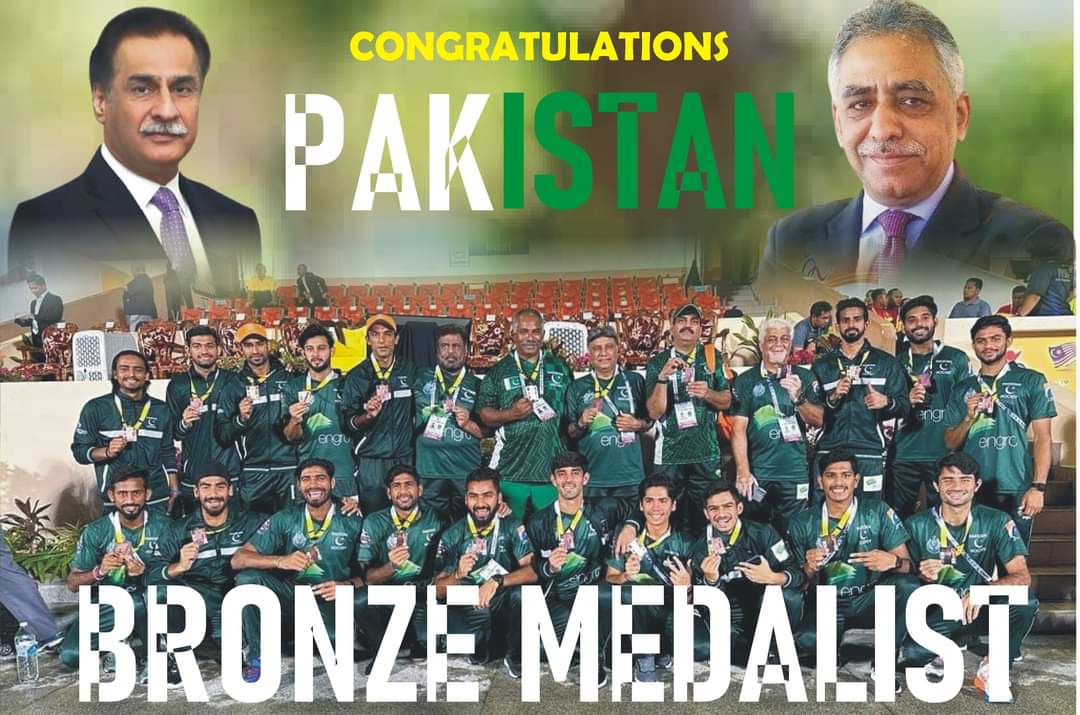 اذلان شاہ ہاکی ٹورنامنٹ میں کانسی کا تمغہ جیتنے پر وزیراعظم سمیت اعلیٰ حکومتی شخصیات کی مبارکباد