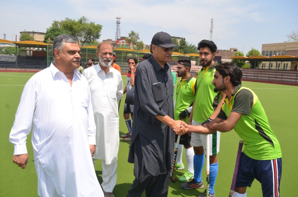 لالا ایوب ہاکی اسٹڈیم پشاور کو  انٹرنیشنل معیار کا بنایا جائیگا ،سید عاقل شاہ
