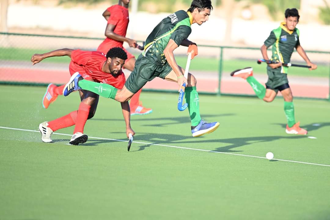 پاکستان جونیئرز ہاکی ٹیم نے پریکٹس میچ میں میزبان ٹیم اومان کو ایک کے مقابلہ میں تین گول سے شکست دیدی