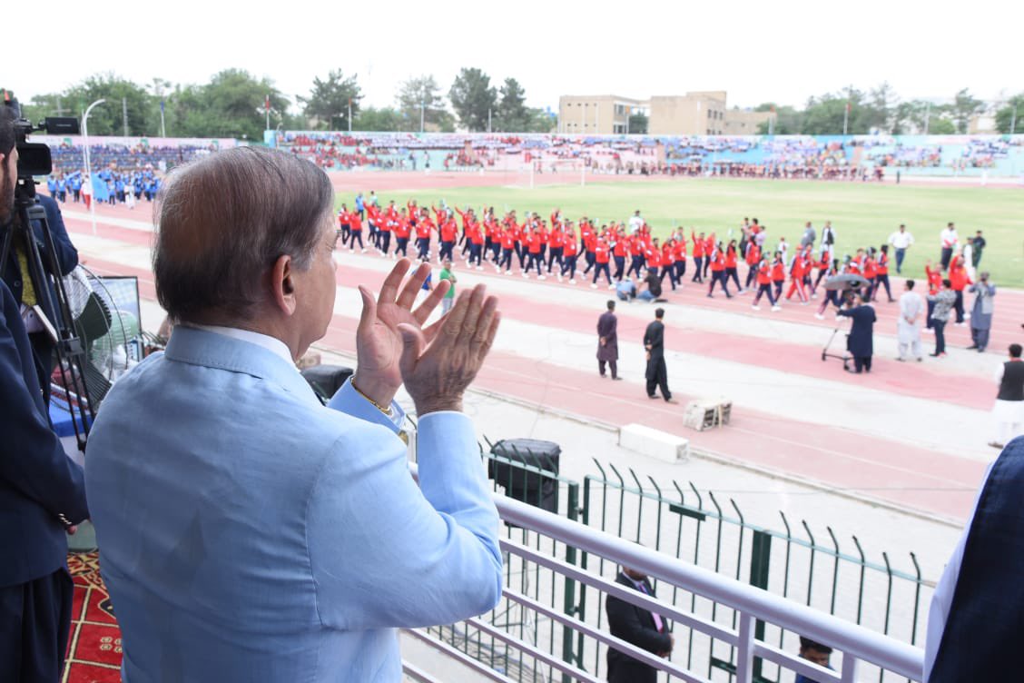 کھیلوں کا انعقاد پاکستانی قوم کی دھشتگردی کے خلاف جنگ میں فتح کا نشان ہے; وزیراعظم شہباز شریف