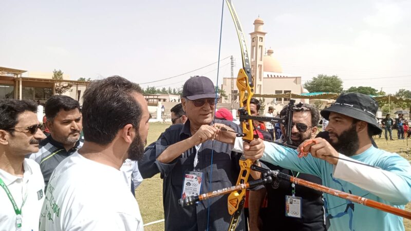 نیشنل گیمز;  آرچری کے مقابلوں کا آغاز ہوگیا