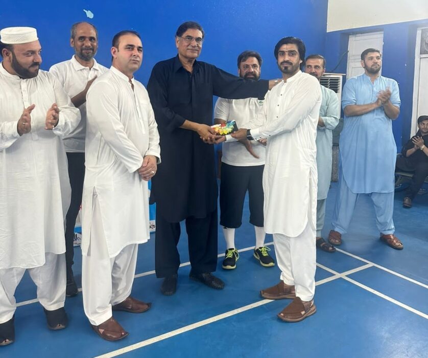 نیشنل گیمز گولڈ میڈلسٹ مراد علی کے اعزاز میں تقریب