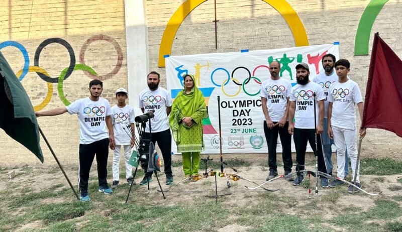 اولمپک ڈے کی مناسبت سے سپورٹس ڈائریکٹریٹ خیبر پختونخواہ میں تقریب کا انعقاد