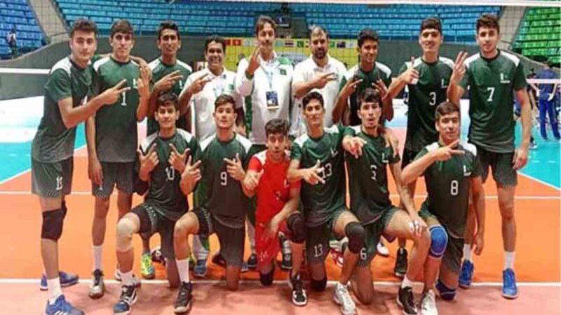 ایشین انڈر 16 والی بال چیمپئن شپ ;  پاکستان نے چائنیز تائپے کو 0-3 سے شکست دے دی۔