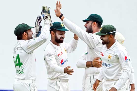 دوسرا ٹیسٹ,لنکن ٹائیگرز 166 پر ڈھیر،شاہینز نے 2 وکٹوں پر 145 رنز بنا لیے