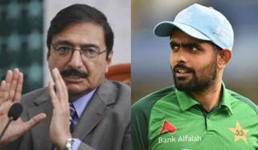 ذکاء اشرف کا قومی ٹیم کی سری لنکا روانگی سے قبل کپتان بابر اعظم سے ٹیلیفونک رابطہ
