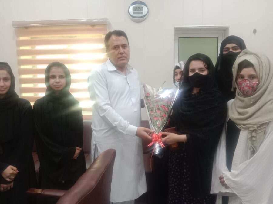 ایبٹ آباد ; آر ایم او افضل خان سے ڈسٹرکٹ ٹیبل ٹینس ایسوسی ایشن کے وفد سے ملاقات