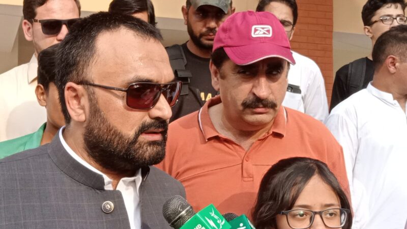 کے پی حکومت کے وزیر کھیل نے کھلاڑیوں کے دل جیت لیے