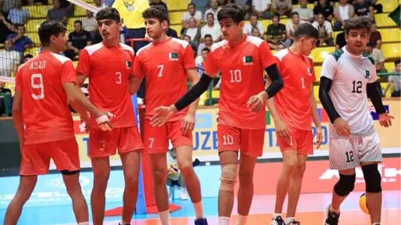 ایشین انڈر 16 والی بال چیمپئن شپ ; پاکستان نے سیمی فائنل میں جگہ بنا لی۔