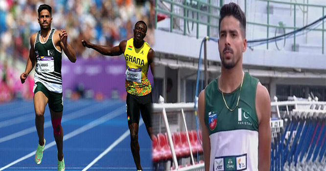 ایشین ایتھلیٹکس چیمپئن شپ ،شجر عباس 200 میٹر ریس کے سیمی فائنل پہنچ گئے۔