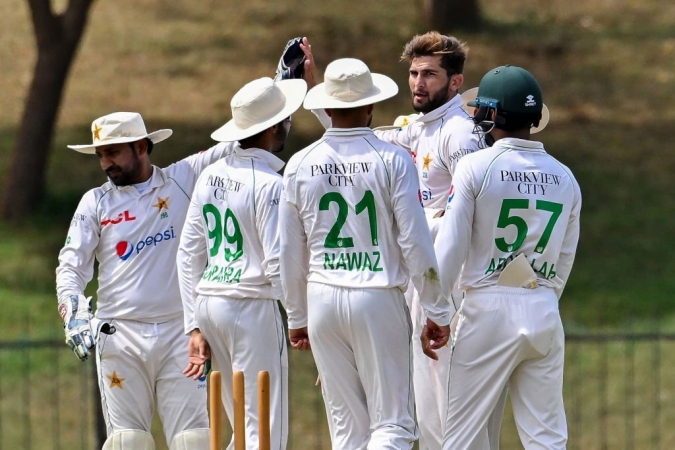دورۂ سری لنکا کے پہلے پریکٹس میچ میں شاہین آفریدی کی عمدہ بولنگ ; تین وکٹیں حاصل کیں۔