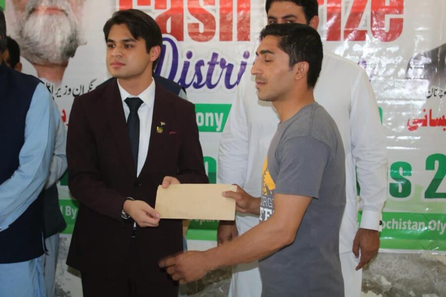 نیشنل گیمز میں میڈلز حاصل کرنے والے بلوچستان کے کھلاڑیوں کے اعزاز میں تقریب کا انعقاد.