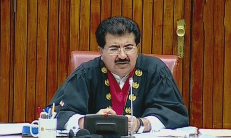 چیئرمین سینیٹ محمد صادق سنجرانی کی پاکستان کرکٹ ٹیم کو تاریخ ساز فتح پر مبارکباد