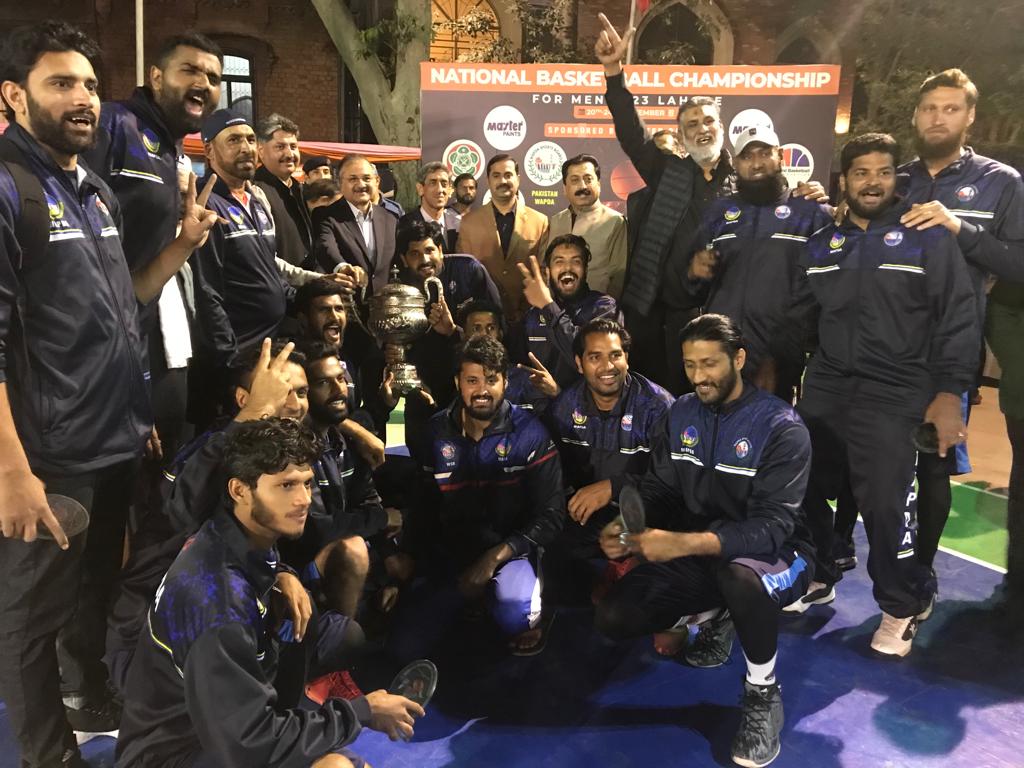 نیشنل مینز باسکٹ بال چیمپٸین شپ ; واپڈا نے پاکستان آرمی کو 70-73 سکور سے ہرا دیا۔