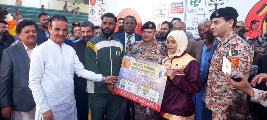 لیاری اسٹارز نے انٹر ڈویژنل باکسنگ چیمپیئن شپ 2023 جیت لی.