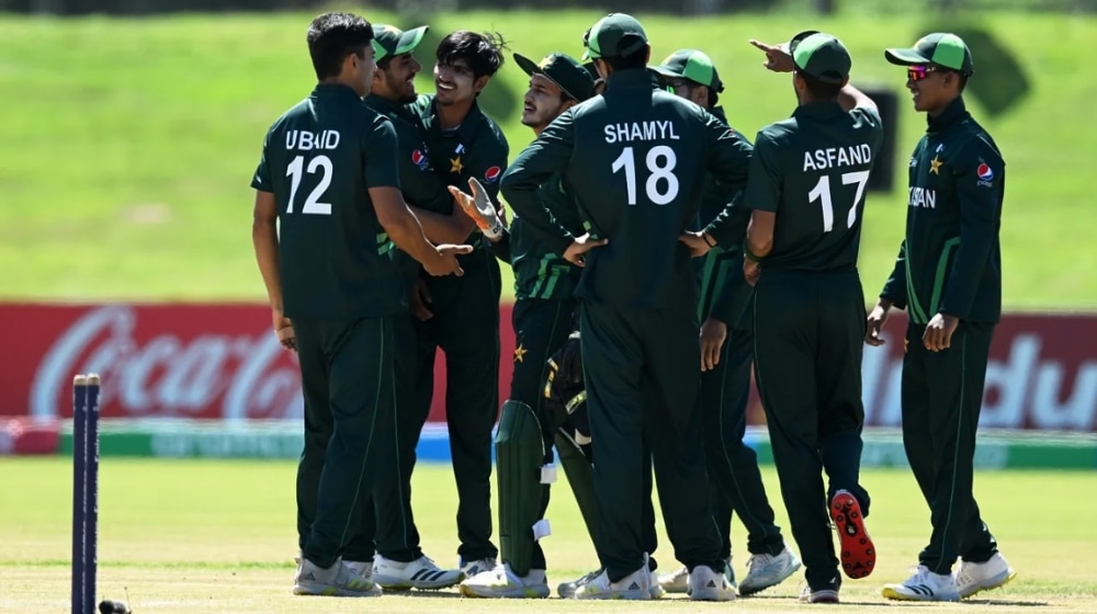 انڈر 19کر کٹ ورلڈ کپ ؛ نیوزی لینڈ کو 10 وکٹوں سے شکست ؛ پاکستان کی ہیٹ ٹرک