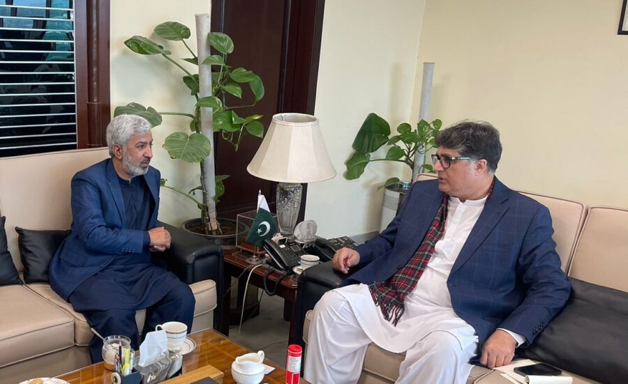 صدر پی ایچ ایف میر طارق حسین بگٹی کی وفاقی وزیر برائے بین الصوبائی رابطہ فواد حسن فواد سے ملاقات