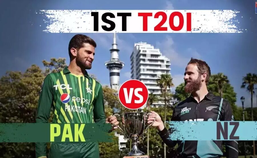 پہلا ٹی ٹوئنٹی ؛ نیوزی لینڈ نے پاکستان کو 46 رنز سے شکست دے دی۔
