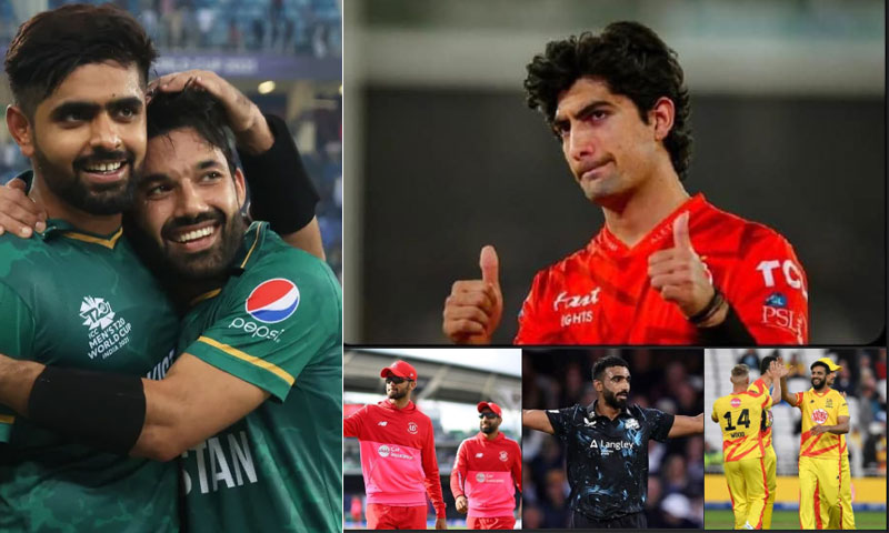 دی ہنڈرڈ لیگ، کون کونسے پاکستانی کھلاڑی شامل ؟
