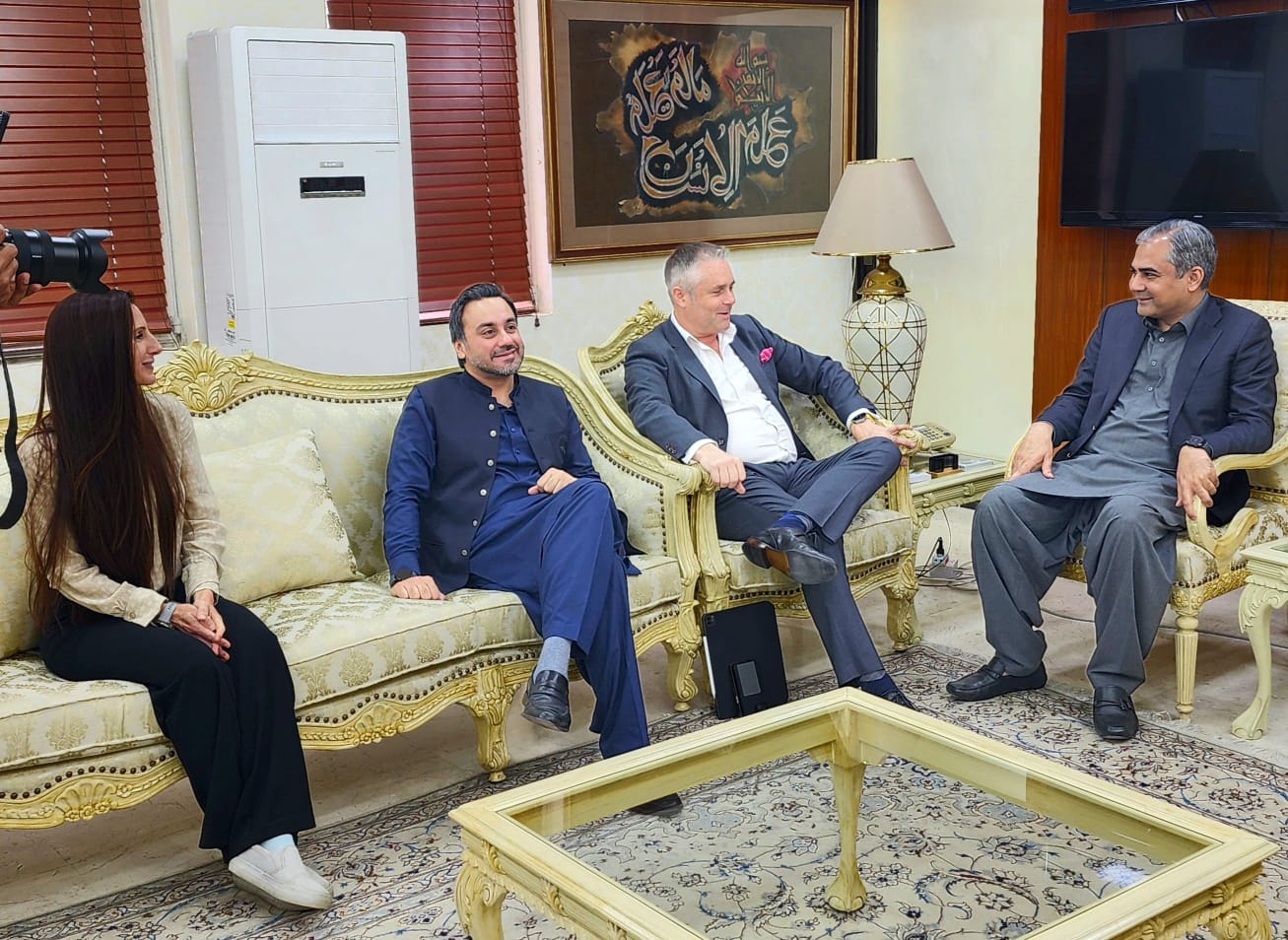 چیئرمین پی سی بی محسن نقوی سے آئی سی سی کے وفد کی ملاقات