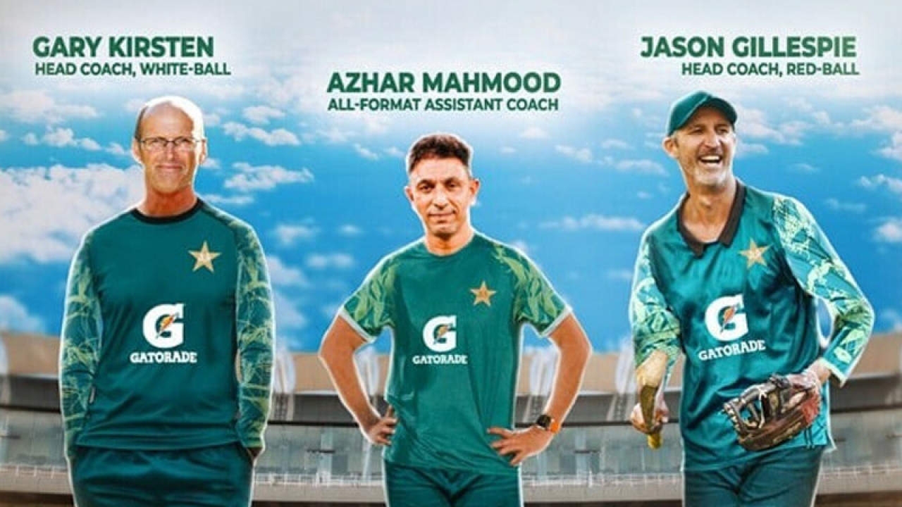 جیسن گلیسپی ریڈ بال اور گیری کرسٹن وائٹ بال کے لیے پاکستان کے ہیڈ کوچ مقرر۔