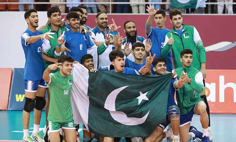 ایشین انڈر 18 والی بال چیمپیئن شپ ؛ پاکستانی ٹیم نے کویت کو 0-3 سے ہرا دیا