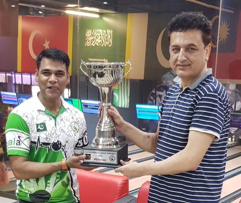  جنید شفیق نے دوسری اسلام آباد ٹین پن باؤلنگ رینکنگ چیمپئن شپ جیت لی