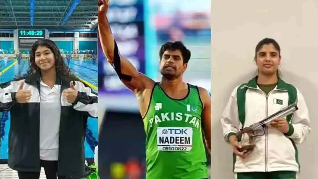  پیرس اولمپکس گیمز 2024 ؛  پاکستانی دستے میں 7 ایتھلیٹس،11 آفیشلز شامل