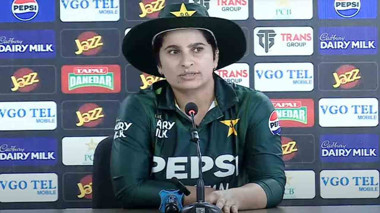 ہم نے اچھی کرکٹ کھیلی ؛ کھلاڑیوں نے ذمہ داری کا ثبوت دیا ; کپتان ندا ڈار