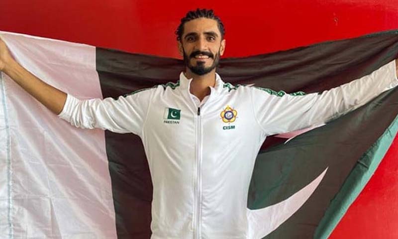  ورلڈ ملٹری کیڈٹ گیمز ؛ پاکستان کے معید بلوچ نے ایک اور میڈل اپنے نام کرلیا
