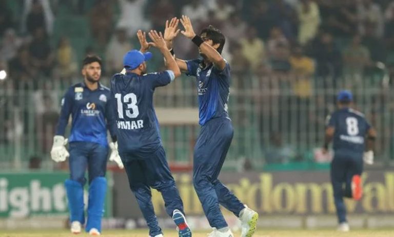 بحریہ ٹاؤن چیمپئنز ون ڈے کپ ؛  لیک سٹی پینتھرز کی ڈولفنز کے خلاف 50 رنز سے کامیابی