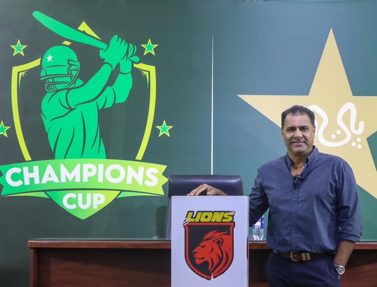 وقار یونس چیمپئنز ون ڈے کپ میں لائنز کے مینٹور ہونگے