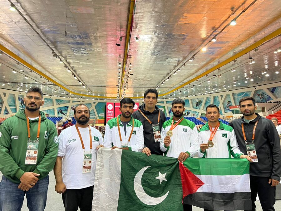 ورلڈ نومیڈ گیمز / قازقستان ;  پاکستان نے دو برانز میڈل جیت لیے