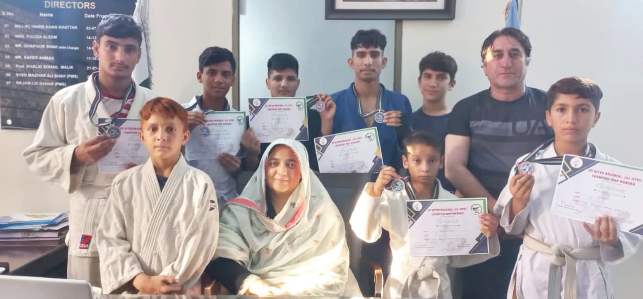 زمونگ کور انسٹی ٹیوٹ کے بچوں کی جوجٹسو چیمپئن شپ میں دھوم