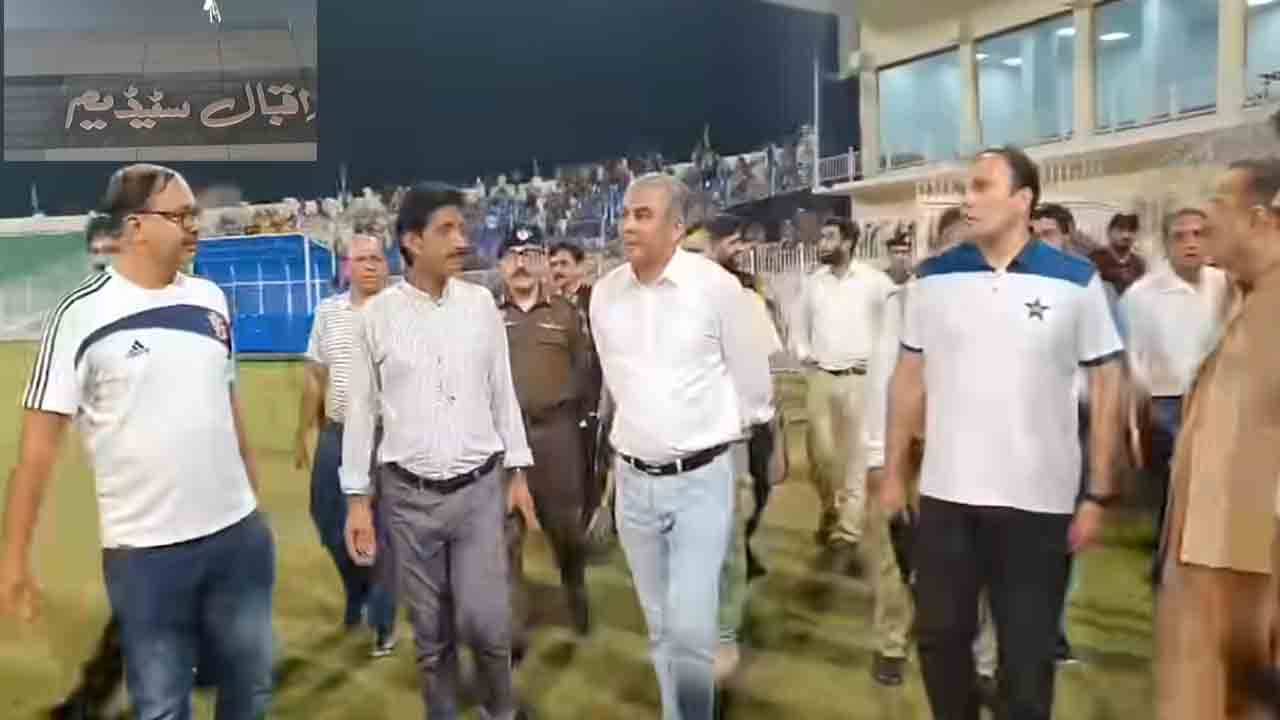 محسن نقوی کا دورہ اقبال سٹیڈیم ؛ چیمپئنز ون ڈے کپ کے انتظامات کا جائزہ لیا