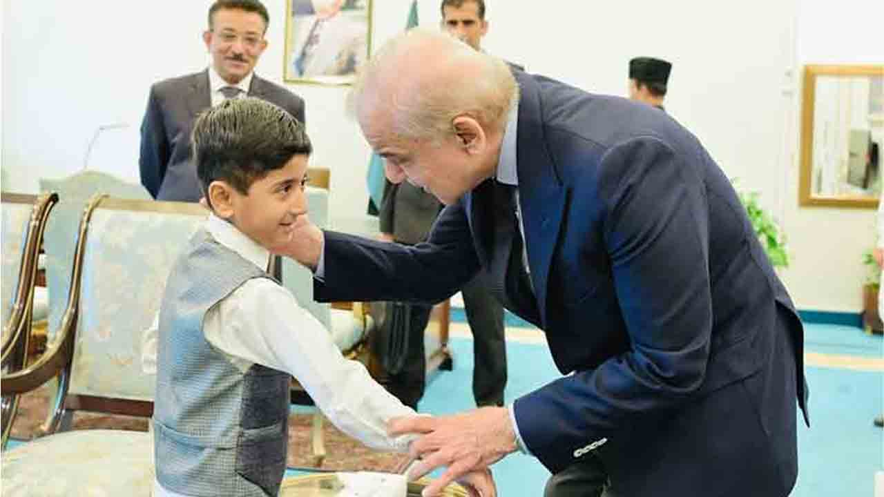  وزیرِ اعظم شہباز شریف سے "سفیان محسود" کی ملاقات