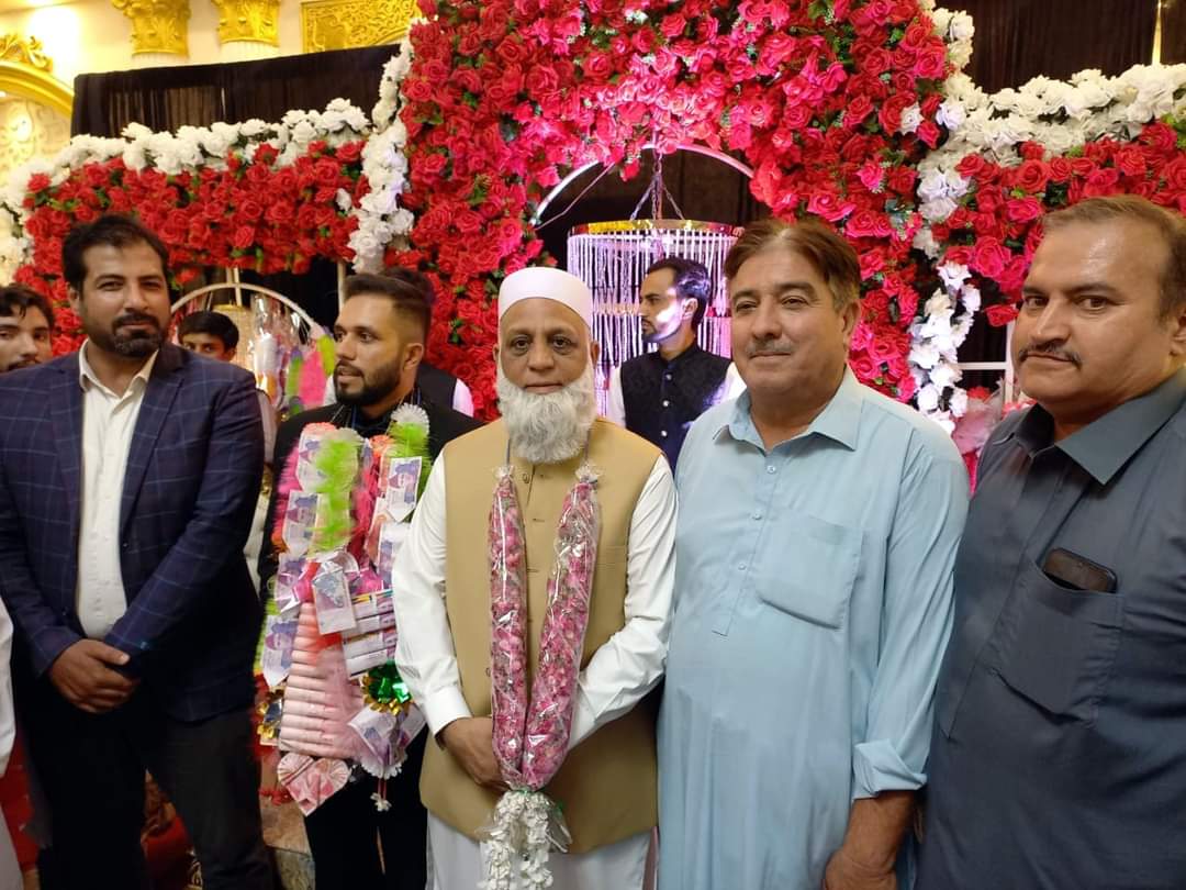 پشاور میں کرکٹر محمد حارث کی دعوت ولیمہ کرکٹرز‘کمنٹیٹرز‘کوچز کی شرکت