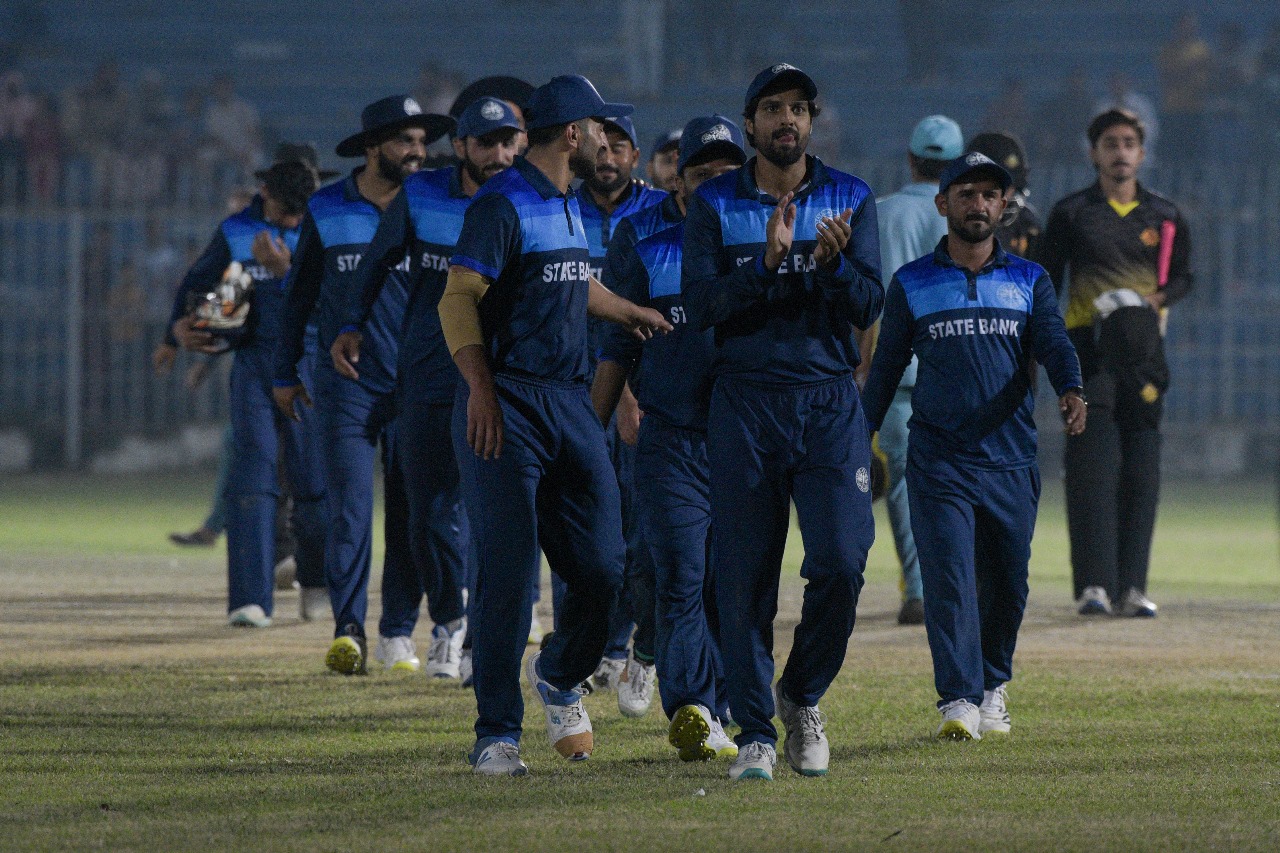 اسٹیٹ بینک کی ٹیم پریذیڈنٹ ون ڈے کپ کے فائنل میں پہنچ گئی