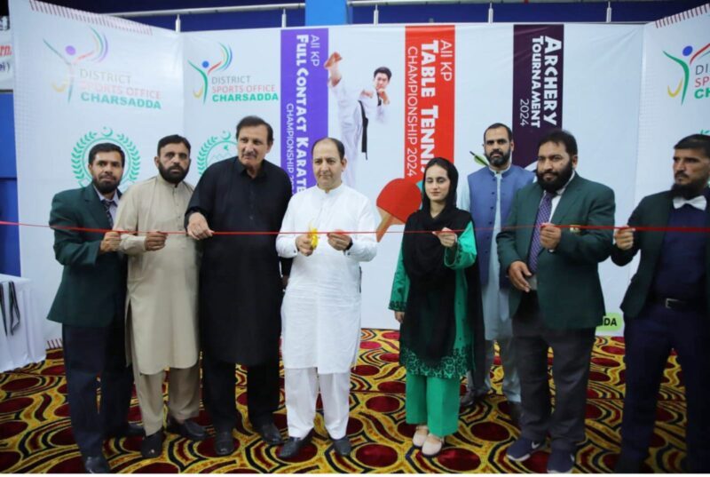 خیبرپختونخوا سپورٹس فیسٹول چارسدہ میں شروع ہوگئی