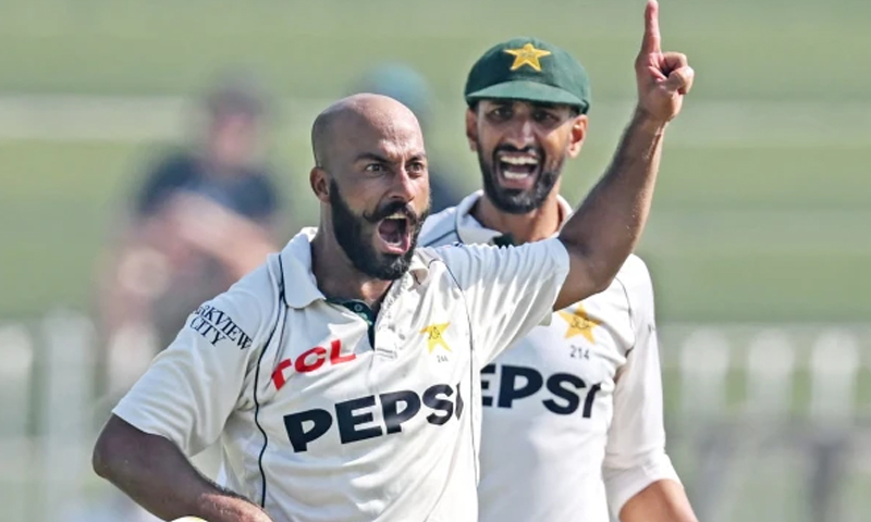 ساجد خان راولپنڈی اسٹیڈیم میں 10 وکٹیں لینے والے پہلے اسپنر بن گئے
