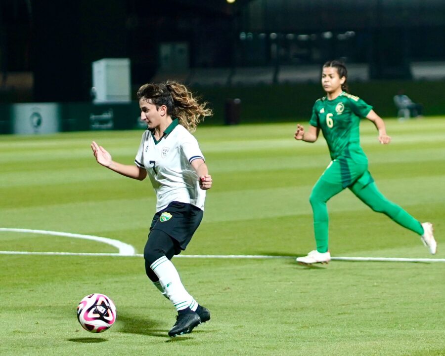 فیفا ویمنز انٹرنیشنل فرینڈلی میچ ؛ پاکستان اور سعودی عرب کا مقابلہ 1-1 سے برابر