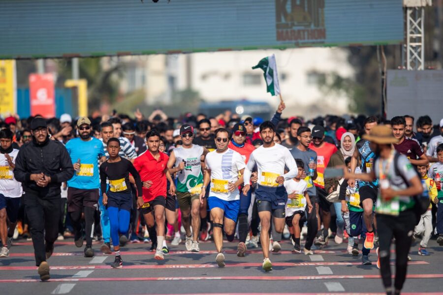 دوسری کراچی میراتھن میں چار ہزار افراد نے حصہ لیا ; انتظامیہ